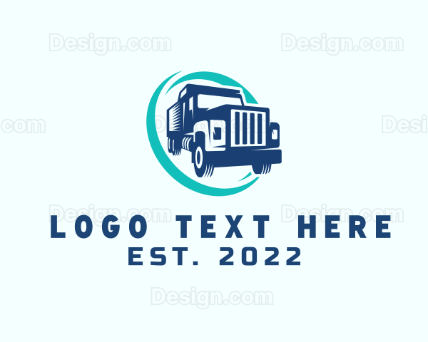 Farm Truck Vehicle Logo