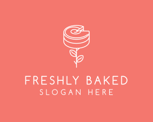 Rose Cake Bakery logo design