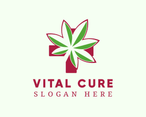 Marijuana Medicine Cross logo