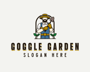 Backyard Garden Gardener logo design