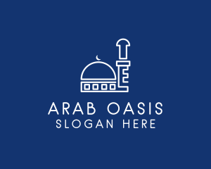 Arabic Temple Outline  logo