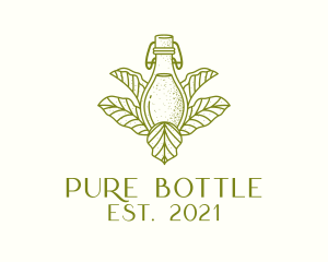 Organic Fermented Tea Bottle logo