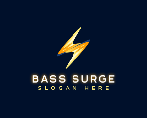 Motion Lightning Bolt logo design