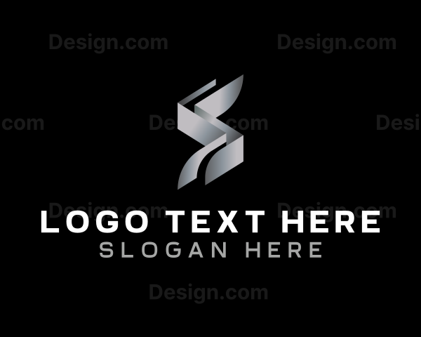 Industrial Construction Business Letter S Logo