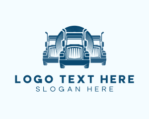 Truck Logistics Transport logo