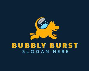 Bubbles Dog Grooming  logo design