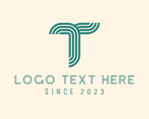 Retro Stripe Business logo