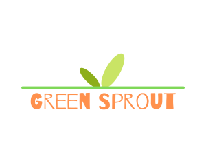 Plant Leaf Sprout logo design