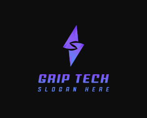 Thunder Bolt Tech logo design