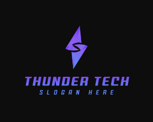 Thunder Bolt Tech logo design