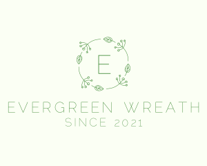 Spring Leaf Frame Boutique logo design