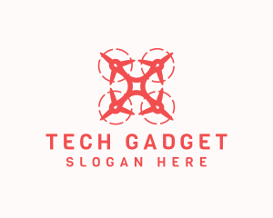 Aerial Drone Gadget logo design