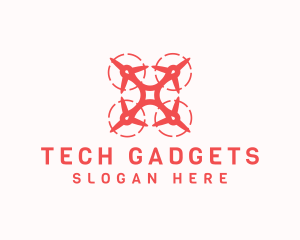 Aerial Drone Gadget logo design