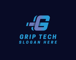 Tech Startup Letter G logo design