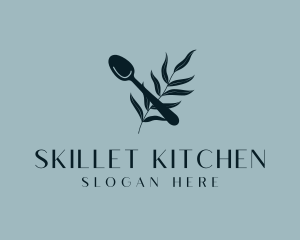 Modern Spoon Restaurant logo design