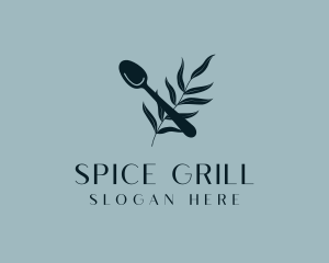 Modern Spoon Restaurant logo design