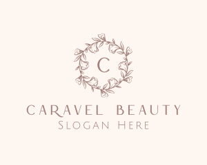 Vintage Flower Beauty Salon logo design