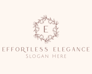 Vintage Flower Beauty Salon logo design