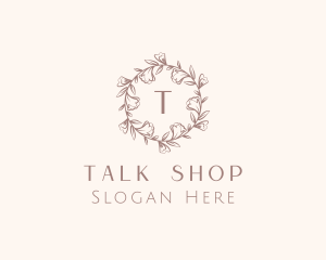 Vintage Flower Beauty Salon logo design