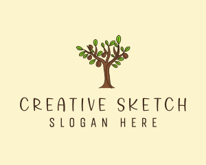 Coffee Tree Farm logo design