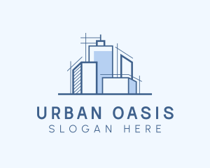 Urban Building Architect logo design