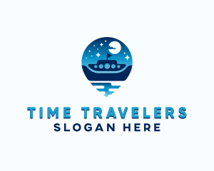 Travel Ship Navigator logo design