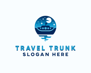 Travel Ship Navigator logo design