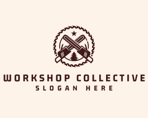 Chainsaw Lumberjack Workshop logo