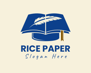 Academic Author Graduate logo design