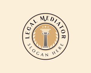 Legal Judiciary Court logo design