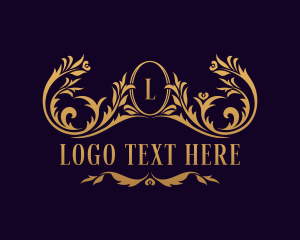 Stylish Wedding Garden Logo