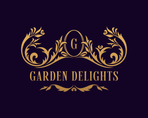 Stylish Wedding Garden logo design