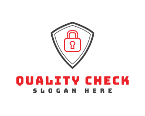 Secure Lock Shield Logo