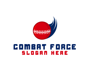 Fast Cricket Ball logo