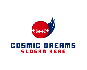 Fast Cricket Ball logo