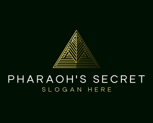 Egypt Triangle Pyramid logo