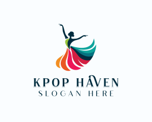 Entertainment Dance Performer logo design