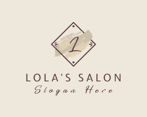 Beauty Watercolor Boutique logo design