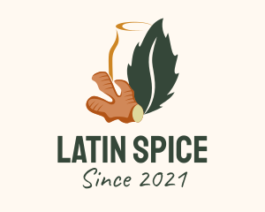 Ginger Tea Spice  logo design