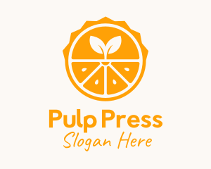 Sun Orange Plant logo