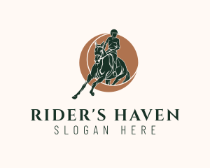 Stallion Horse Sports  logo design