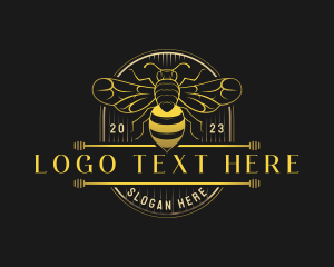 Organic Honey Bee logo