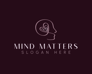 Human Heart Mind logo design