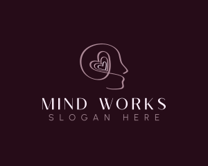 Human Heart Mind logo design