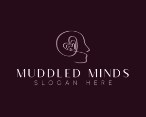 Human Heart Mind logo design