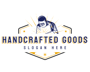 Craftsmanship Welder Engraving logo