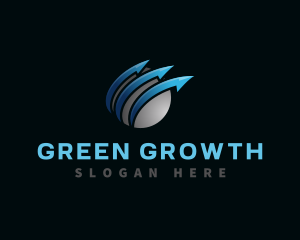 Arrow Growth Investment logo design