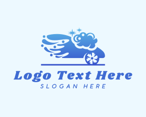 Blue Clean Car Wash logo