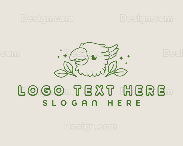 Cute Cockatoo Animal Logo