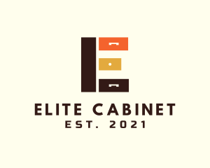 Letter E Cabinet Drawer logo